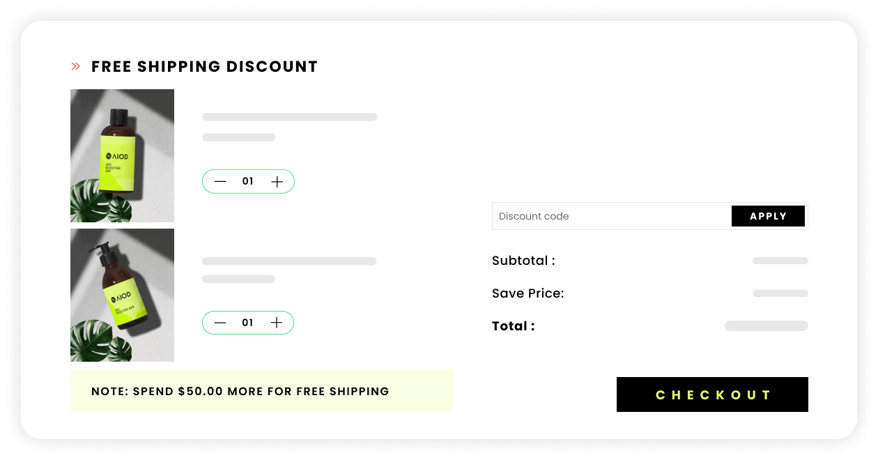free shipping discount